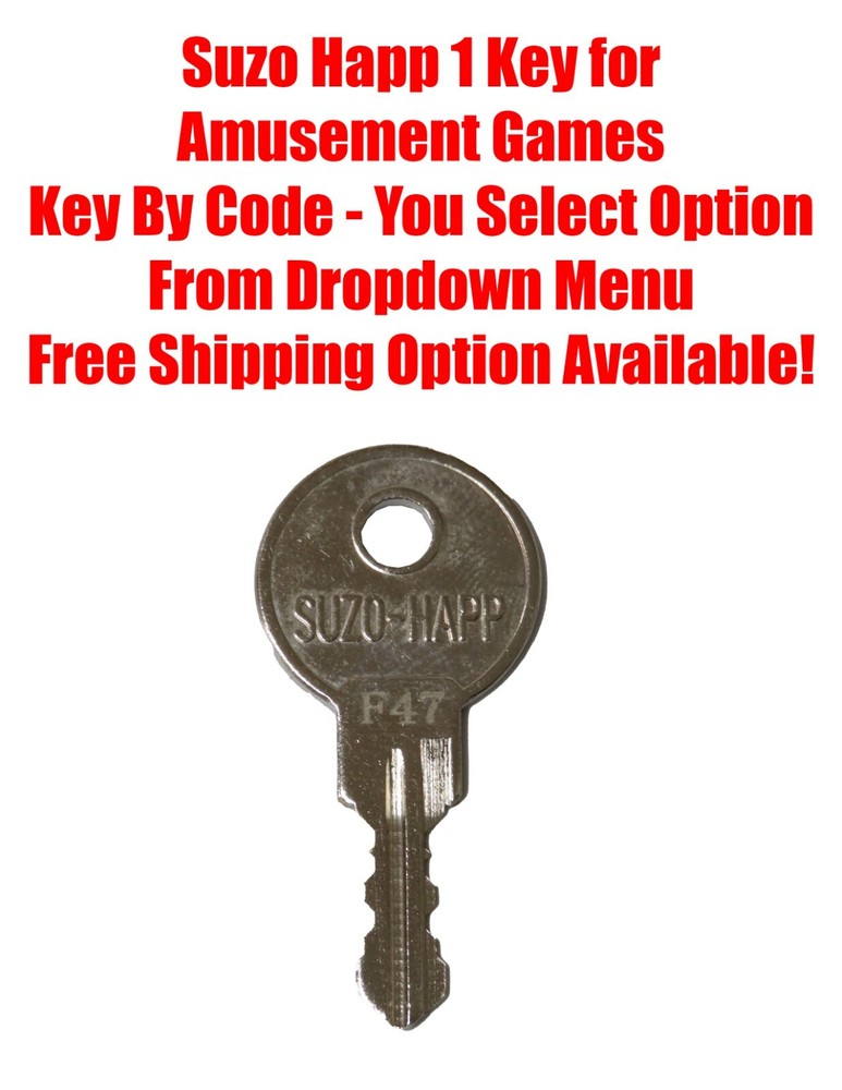 Suzo Happ 1 Key for Amusement Games Key By Code  - You Select Option
