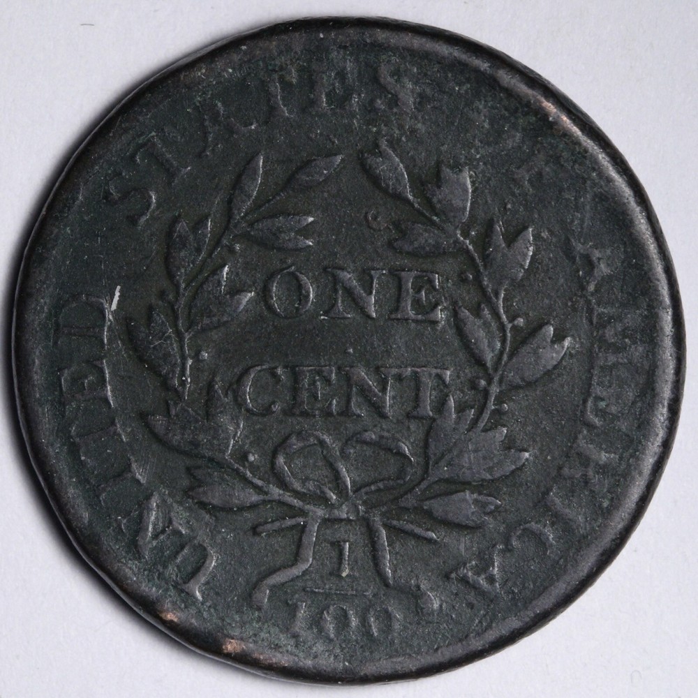 1807 Draped Bust Large Cent GOOD ROTATED 180 degrees E103 WNM