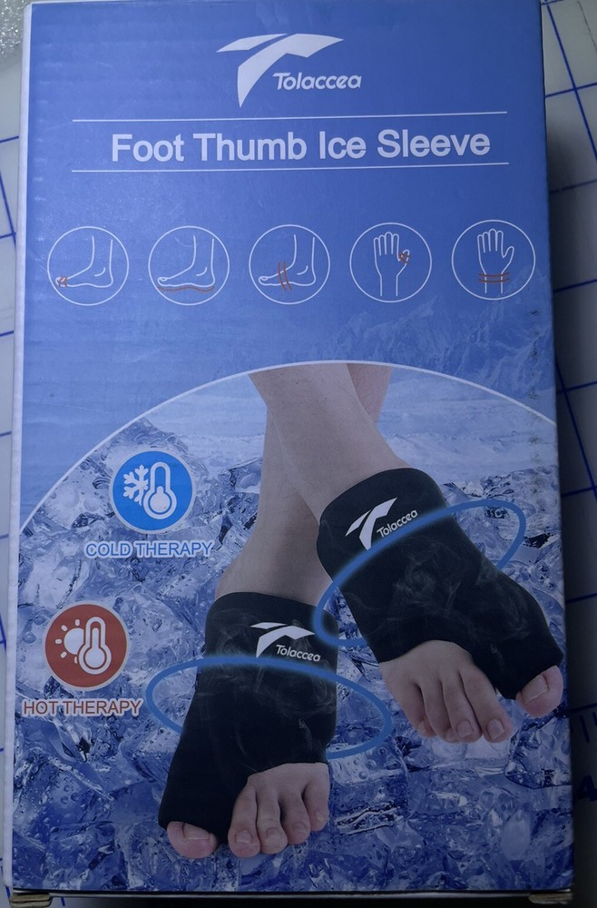 Tolaccea Foot Thumb Ice Sleeve
