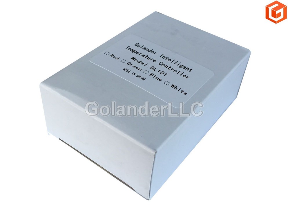 Universal 1/32DIN Digital PID Temperature Controller, Green with K thermocouple