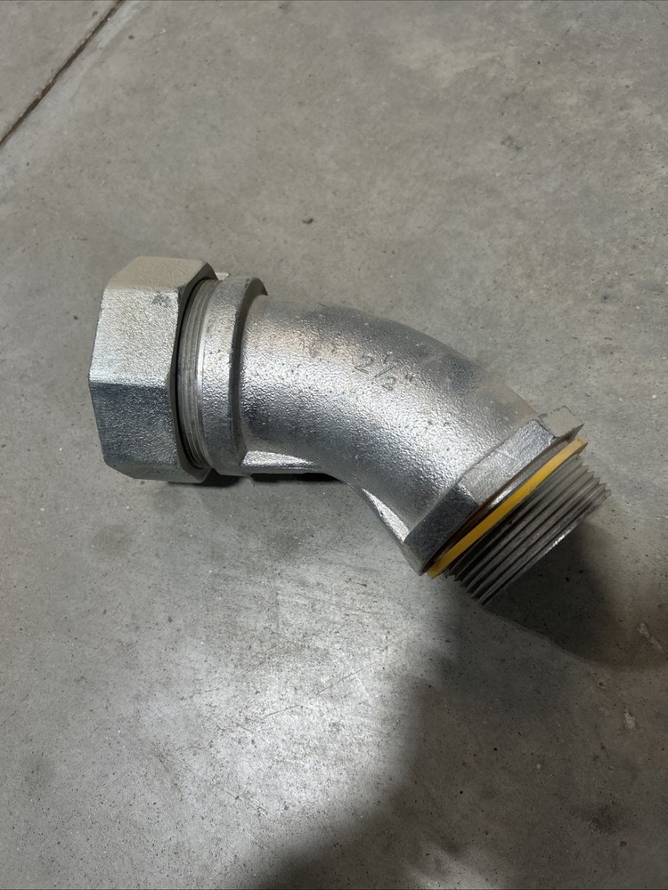 Liquid Right 45 Degree 2 1/2” Connector