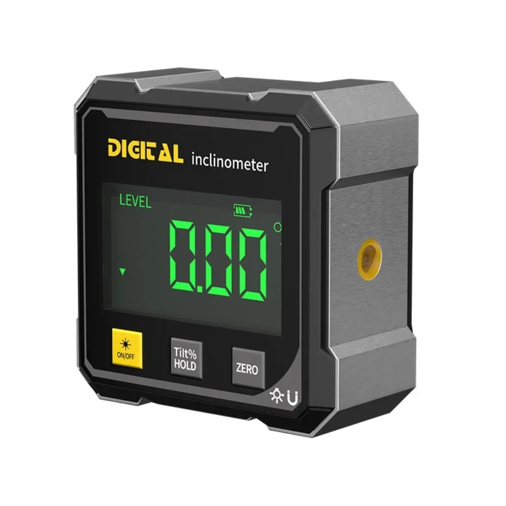 Digital Angle Finder with Electronic Laser 4-Side Magnetic Angle Gauge US