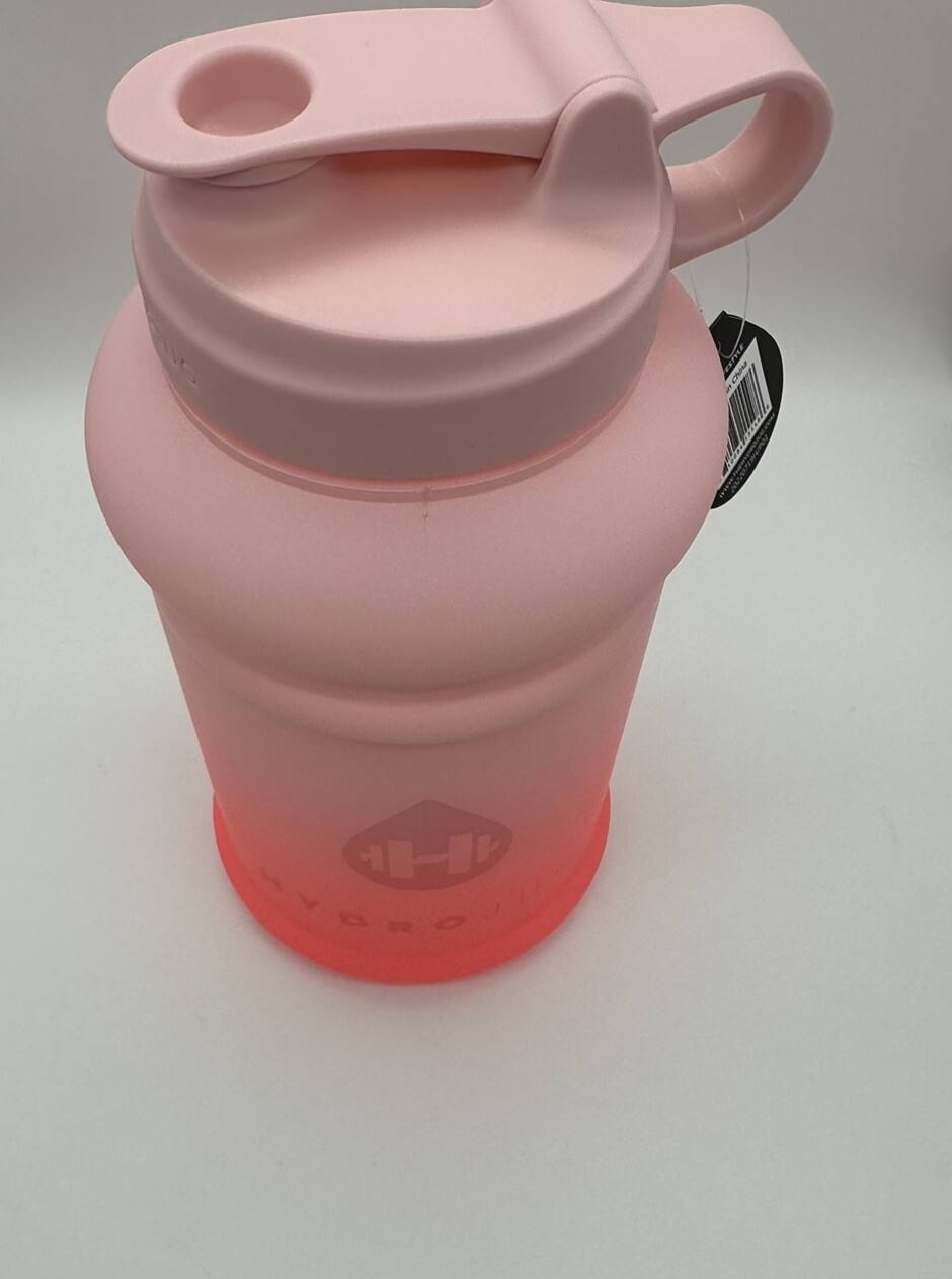 HydroJug Pro Water Bottle - Grapefruit 73oz Refillable Limited Edition Ombre New