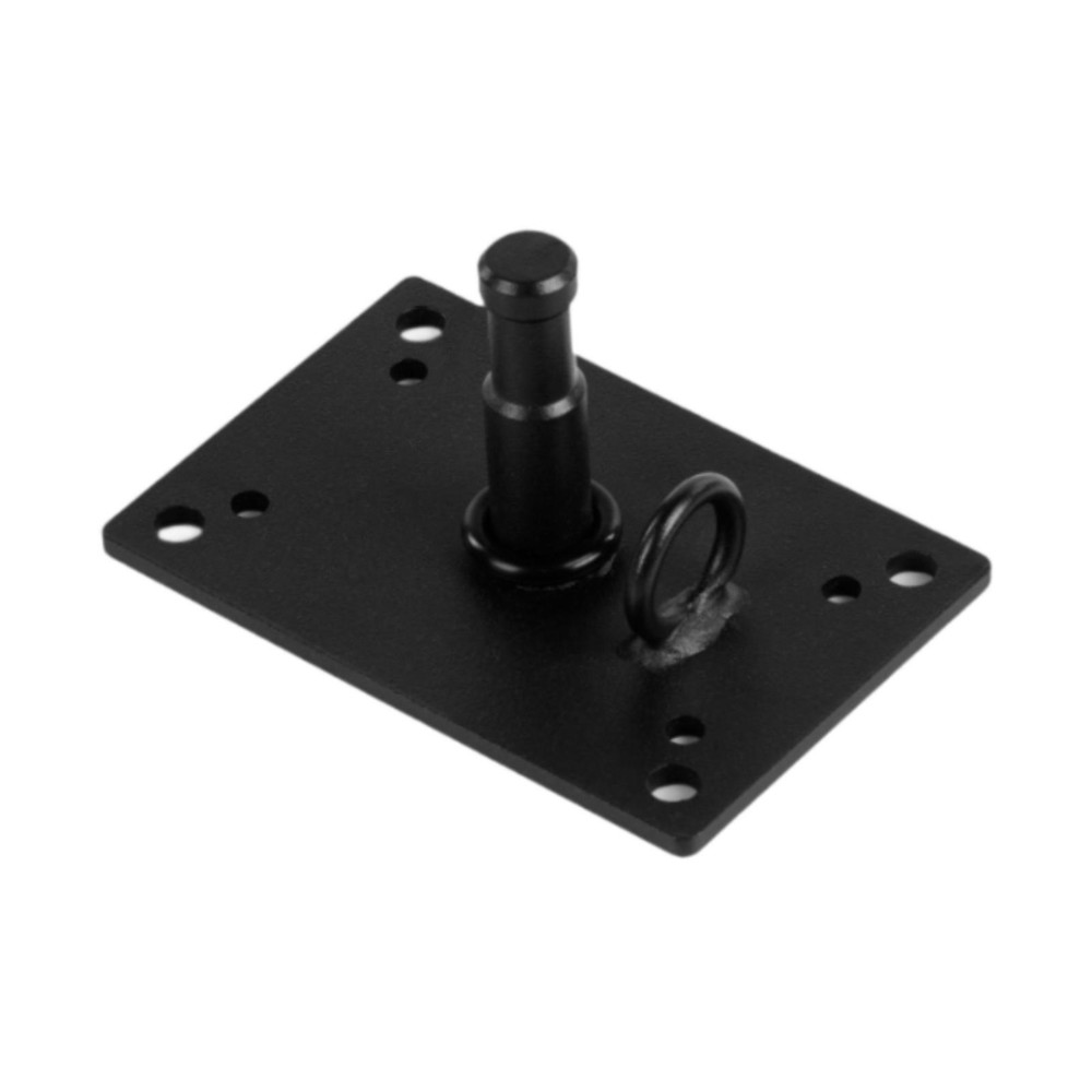 Pin Wall Mount Plate Flashing Light Stand with 5/8" Stud Practical Sturdy