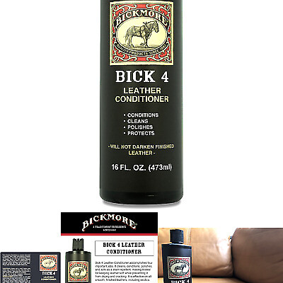 Bickmore Bick 4 Leather Conditioner 16 oz Polish and Protect Leather Products