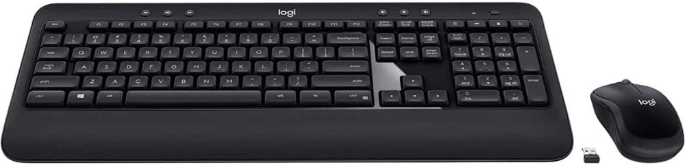 Logitech Advanced Complete Wireless Keyboard and Mouse Combo 2 Full Size MK540E