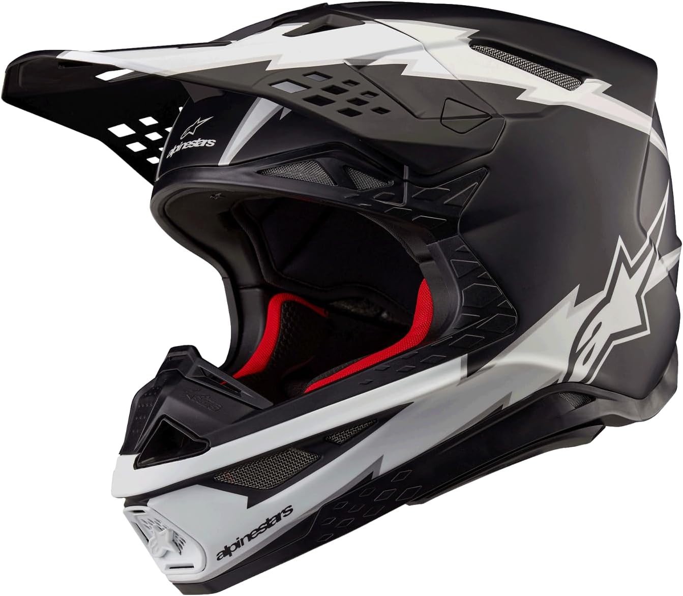 NEW Alpinestars SUPERTECH CARBON M10 AMPRESS Motocross Dirt Bike Helmet Large