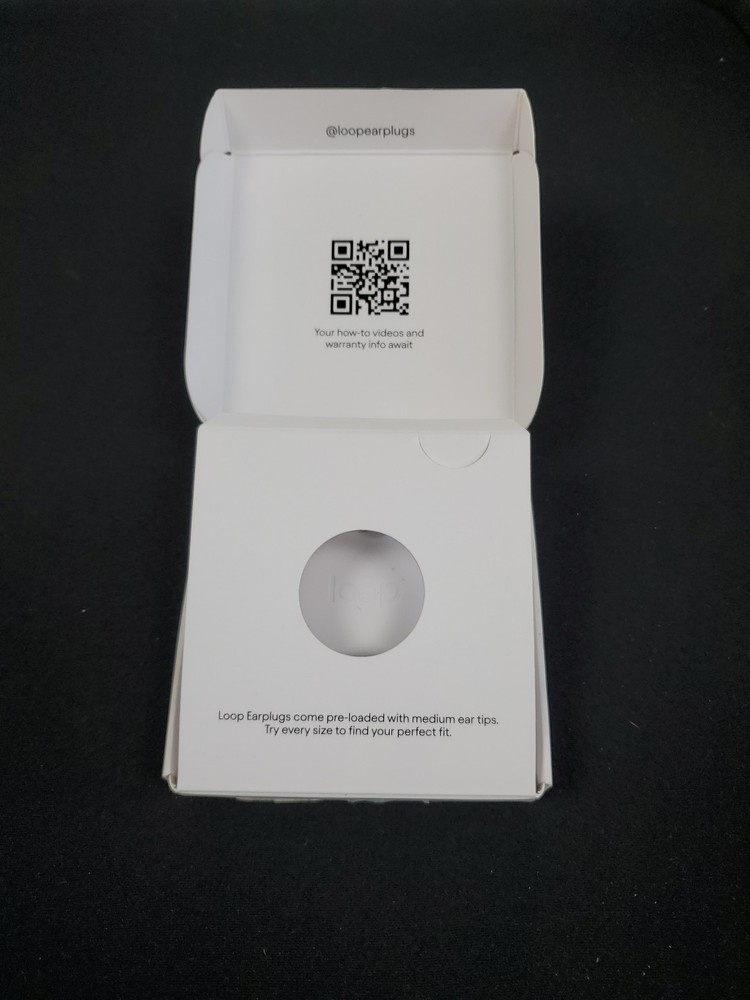 Loop Quiet 2 Earplugs White 14DB *Open Box*