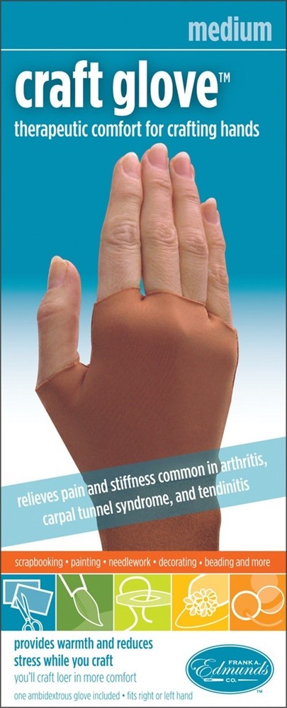 Frank A. Edmunds Craft Glove-Medium - 3 Pack