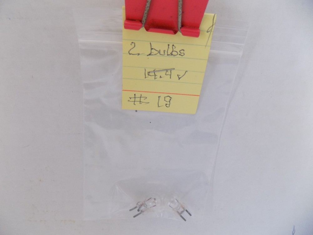 # 19  MINI BULBS  2 PK. UNBRANDED  NEW