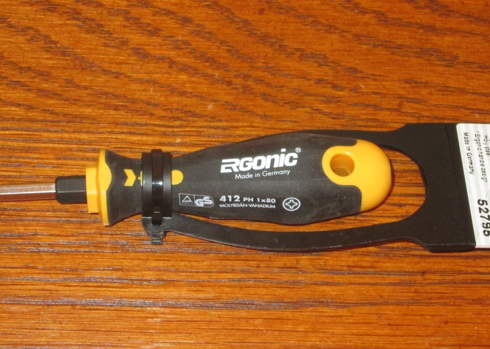 Felo Ergonic PH1 Screwdriver - Hex Shank - Philips #1 - 52795