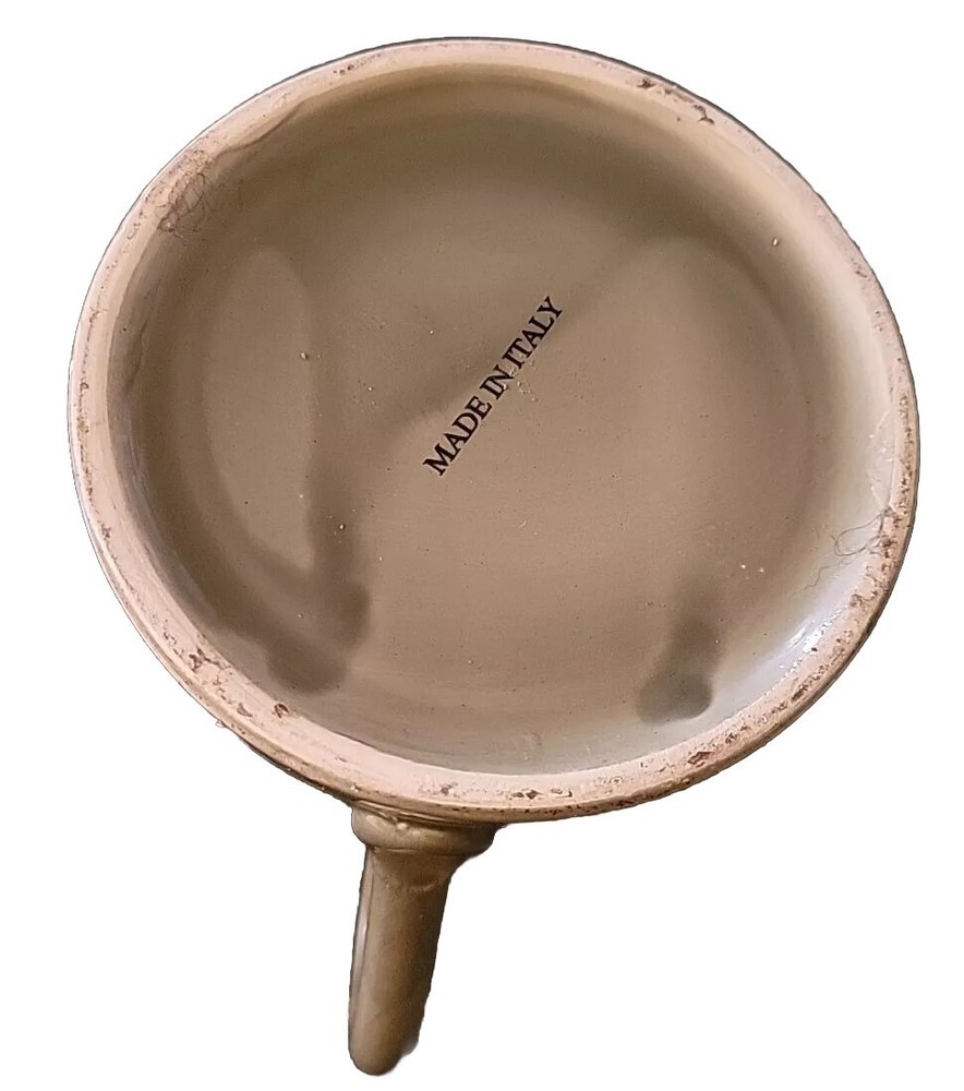 Raised Leaf Pitcher, Made In Italy