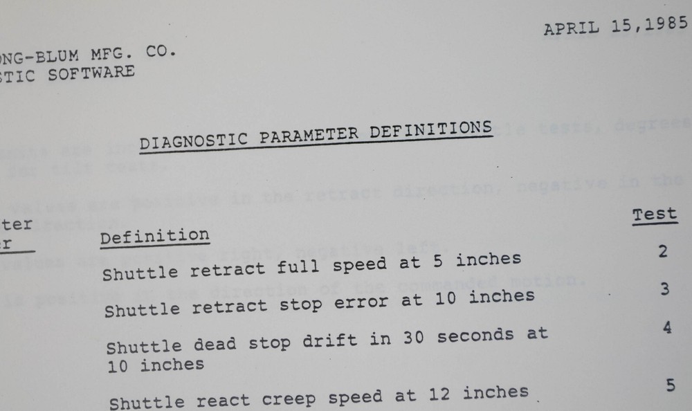 Marvel Bandsaw 81 PC Processor Programming Manual Year 1985