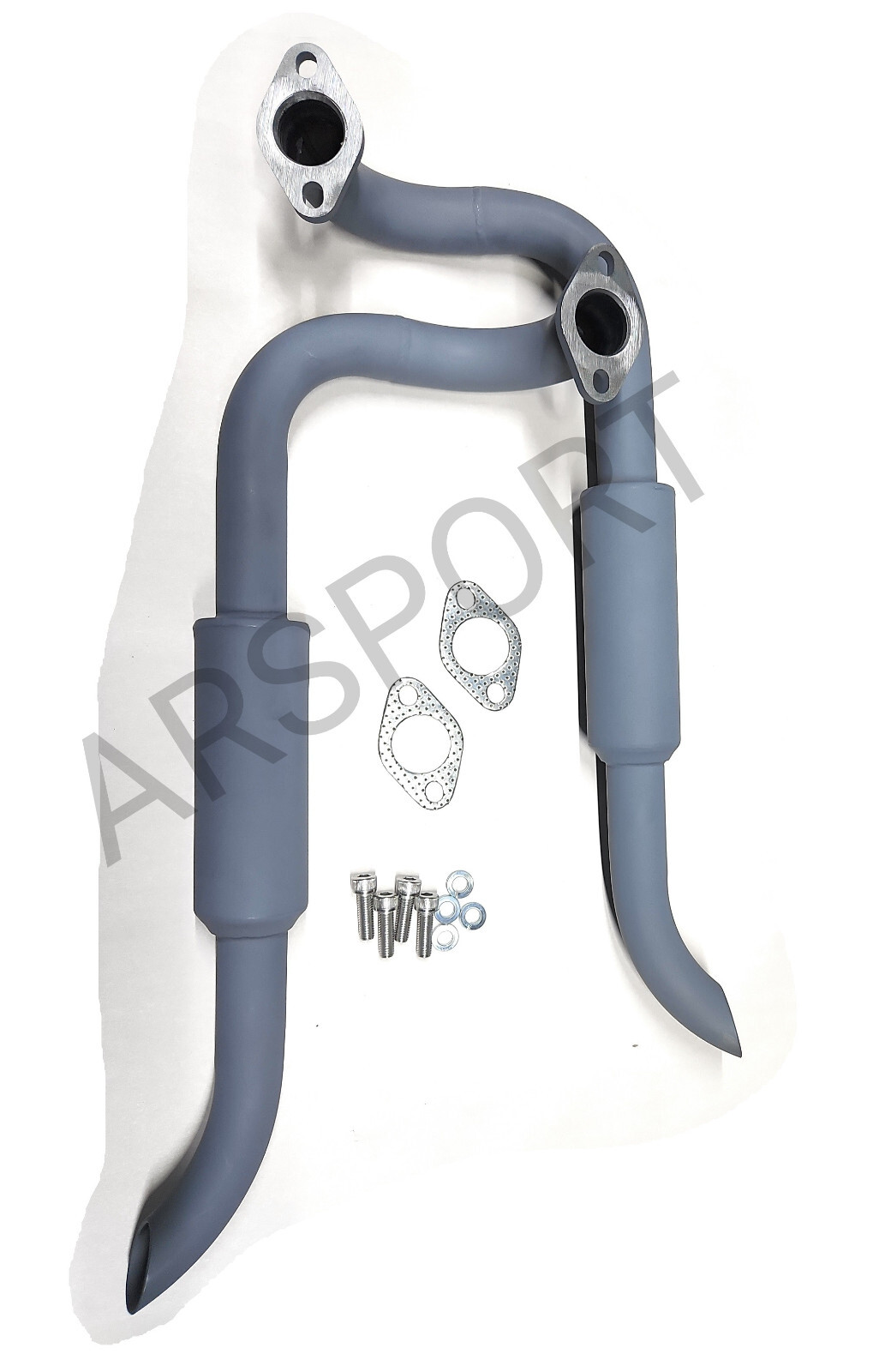 Exhaust pipes mufflers For Predator 670cc V-Twin, Small tractors Exhaust.