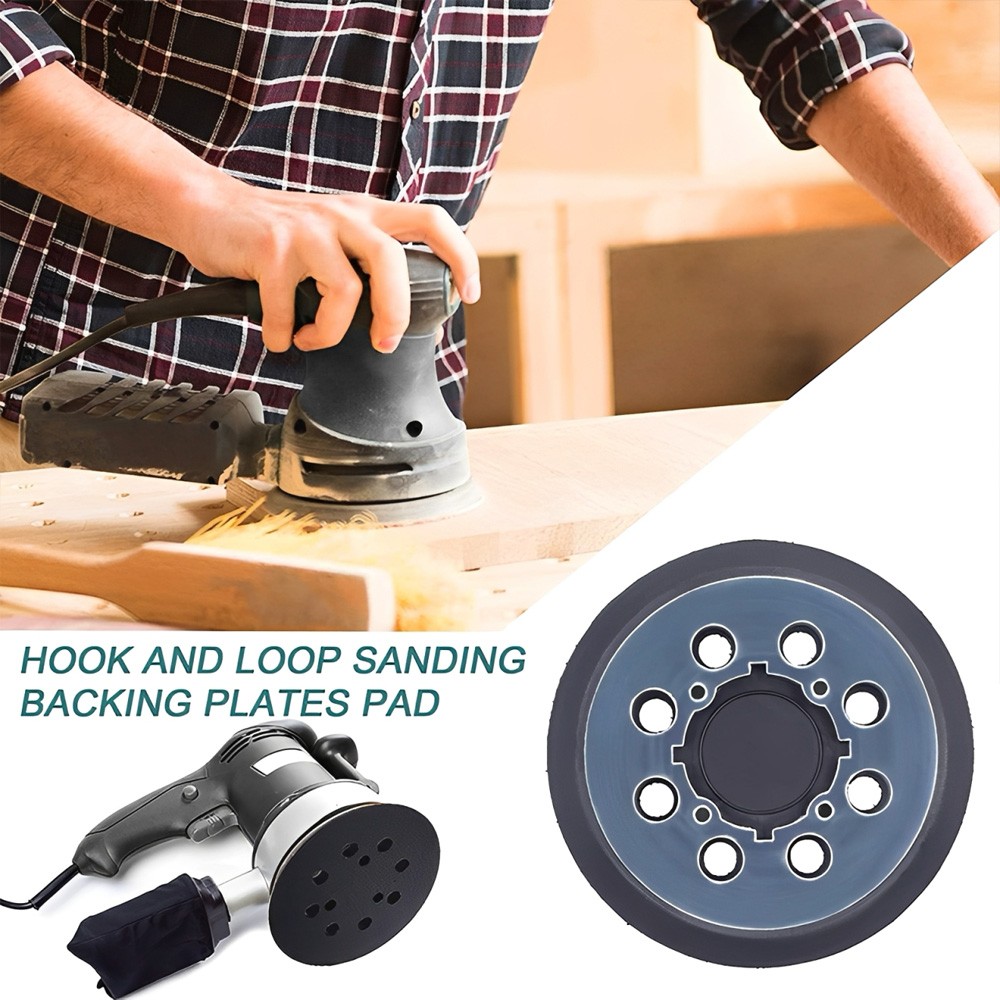 2 Pack 5" 4-Screw Orbital Sander Pad Replacement Hook Loop for DWE64233 N329079