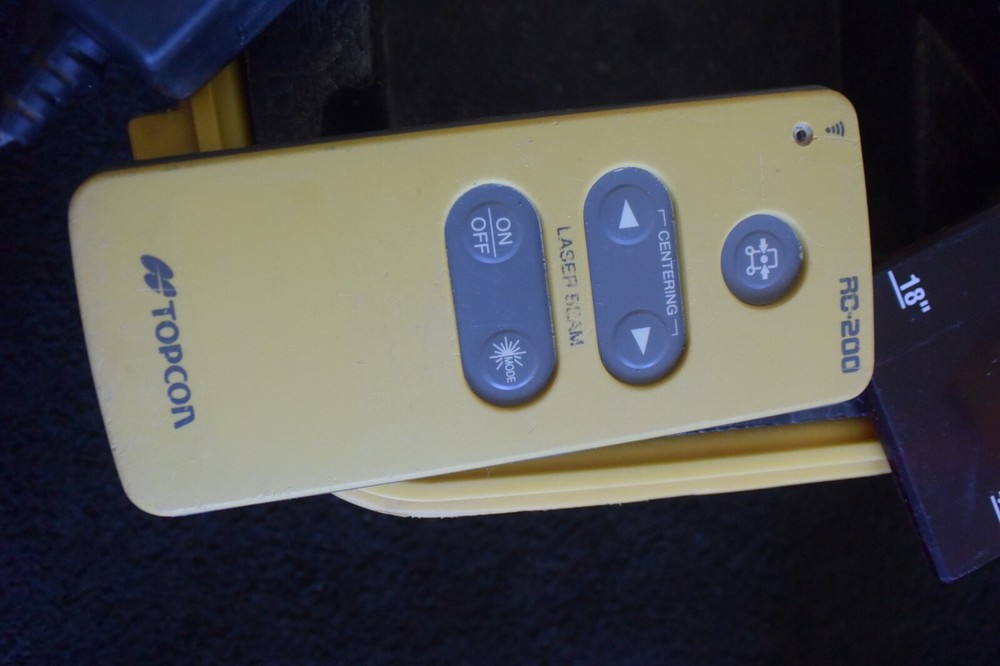 Topcon Model TP-L5AV Red Beam Straight Pipe Laser