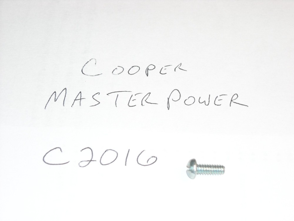 C2016, Screw, Master Power, Cleco, Cooper Tools, New Old Stock