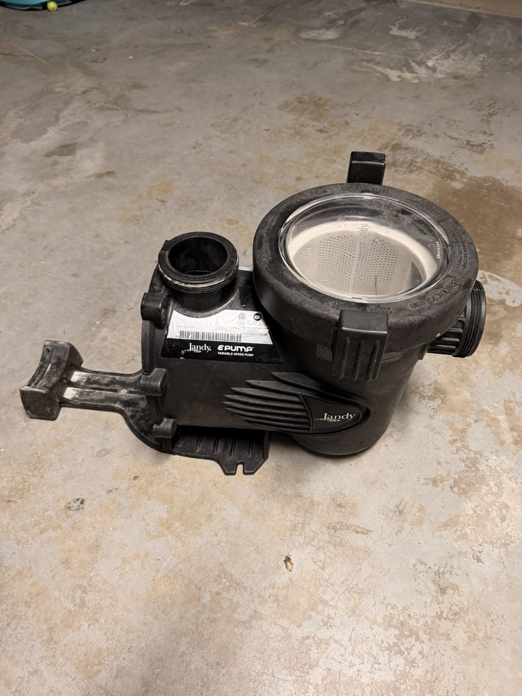 Jandy E Replacement Pump Front, Basket, and Lid