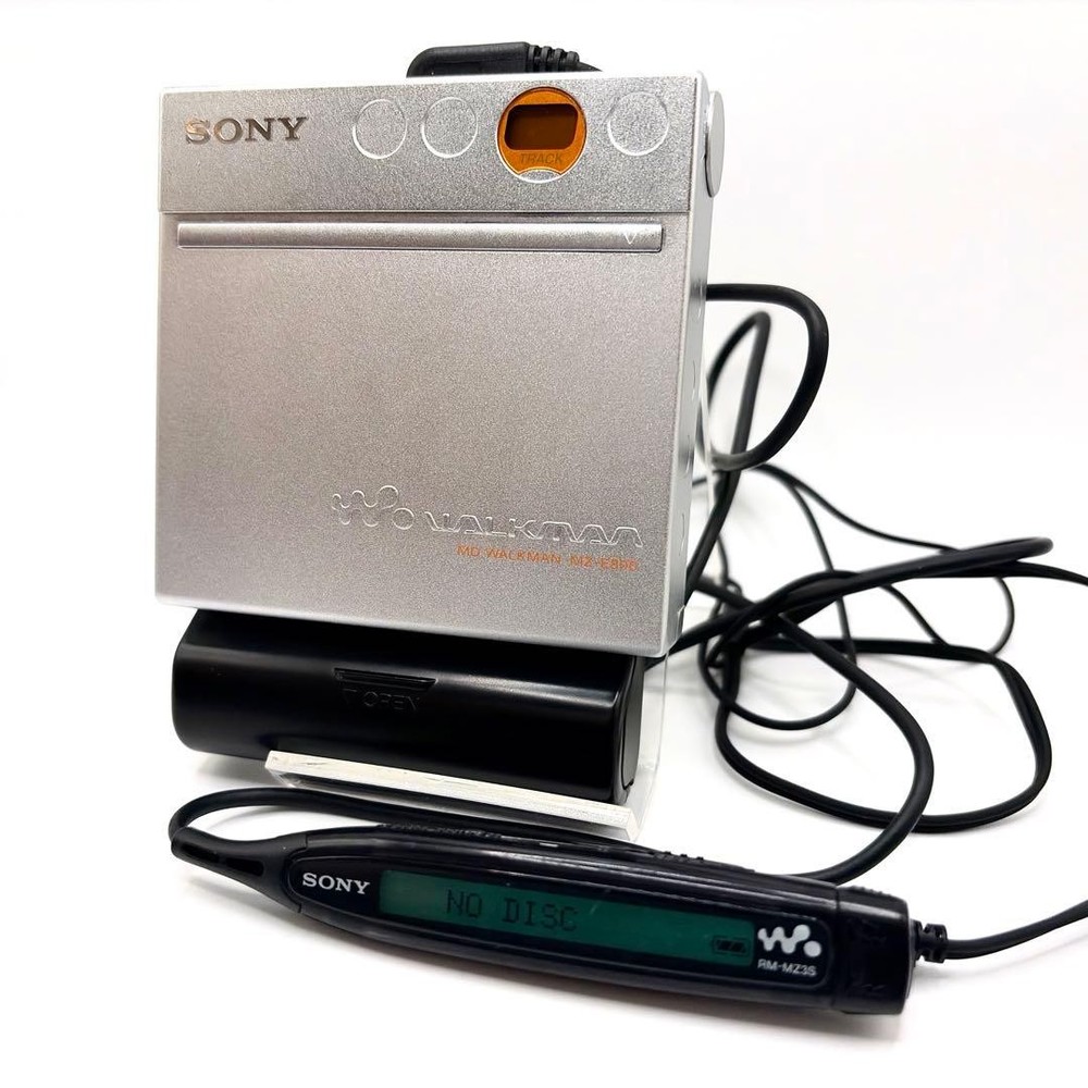 SONY MZ-E800 MiniDisc Player Walkman Playback Remote display Collector