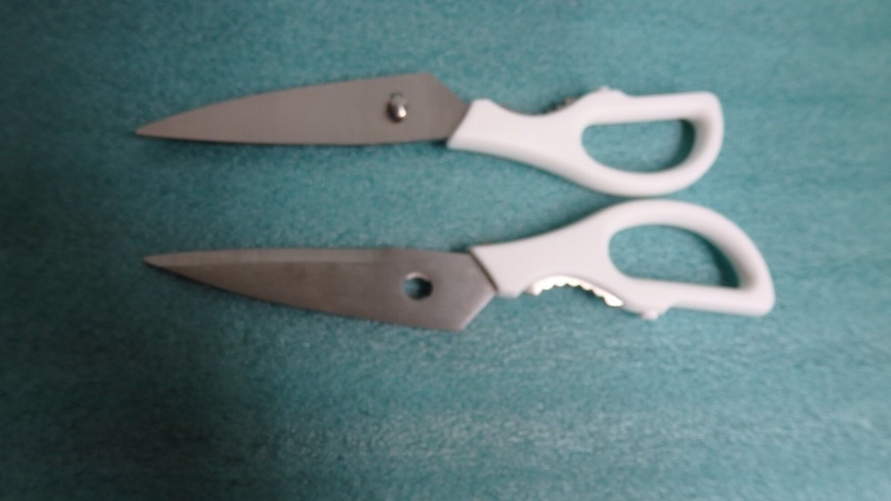 wusthof kitchen shear white color come apart
