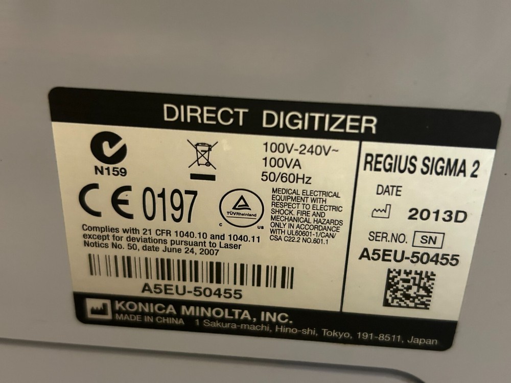 Konica Sigma 2 CR Reader