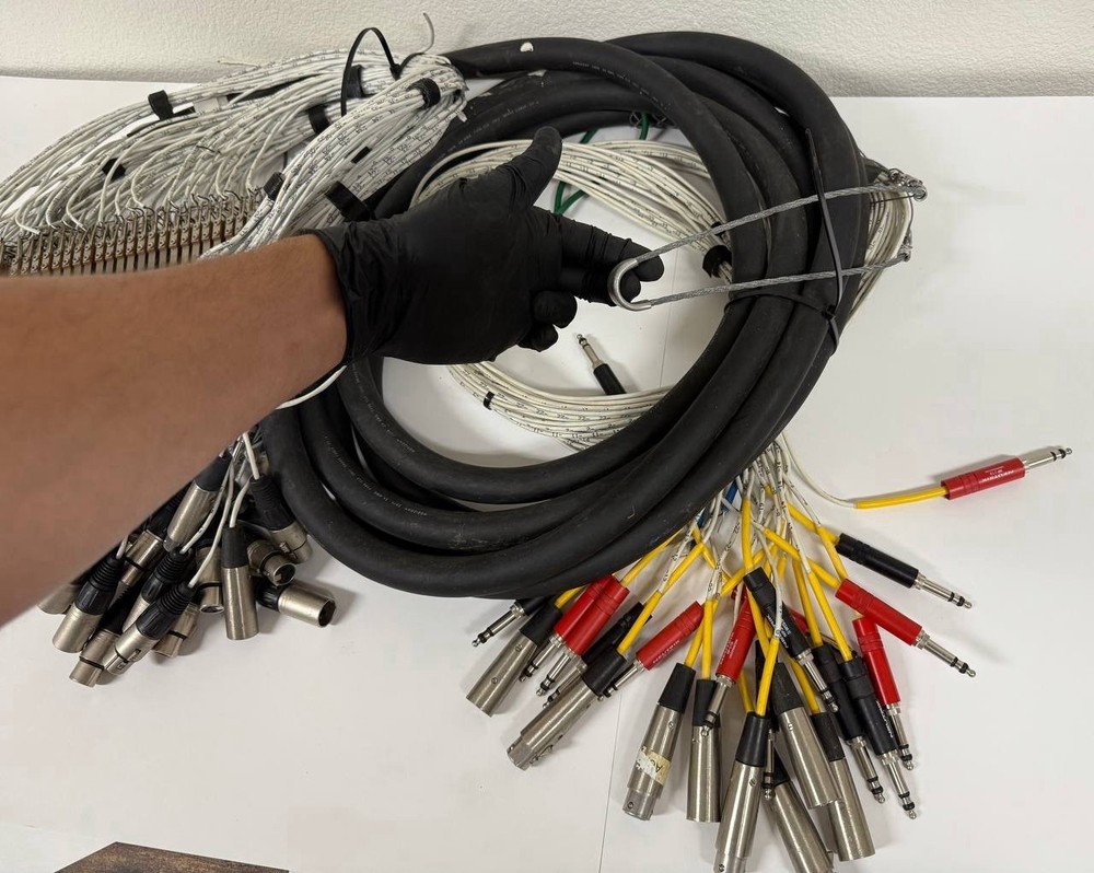 96-Point Audio Patch Panel 4×24 - Rackmount - Used Needs Minor Rewiring