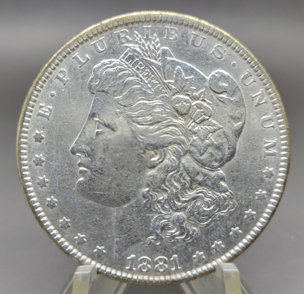 1881 U.S. Morgan 90% Silver Dollar