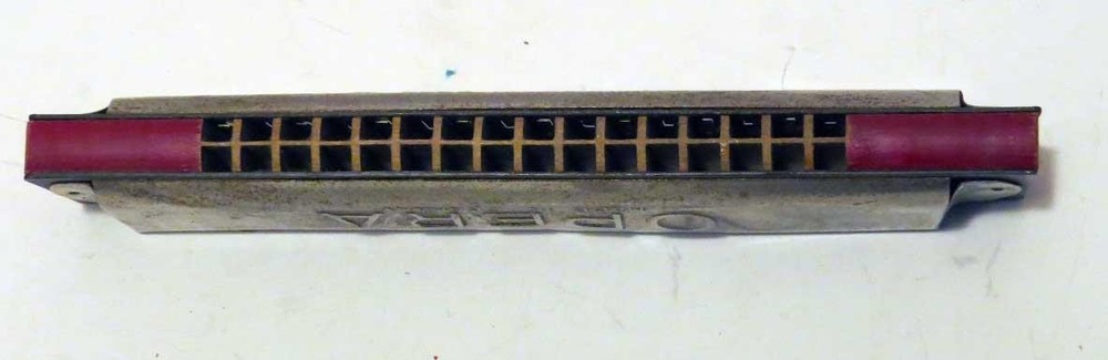 VINTAGE “OPERA” HARMONICA – MADE IN GERMANY – 1950s – 4.75"