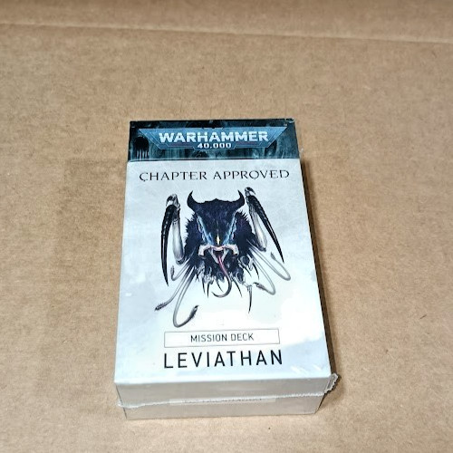 ⚔️WARHAMMER 40K - CHAPTER APPROVED - LEVIATHAN MISSION DECK - NIB ⚔️