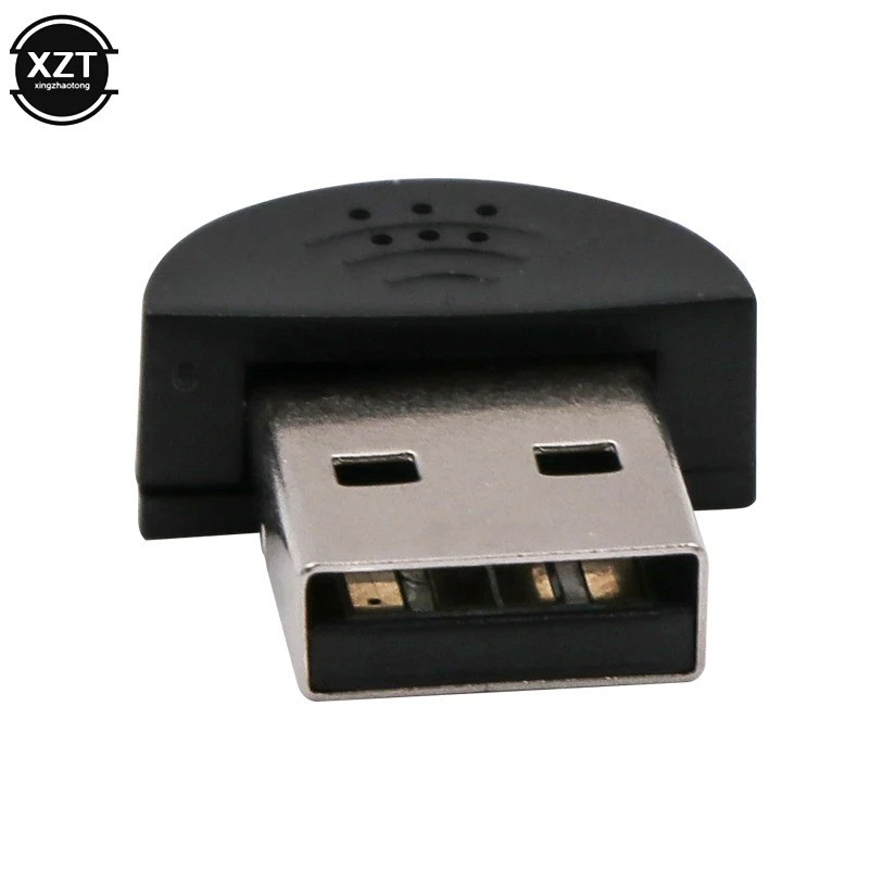 PC USB Microphone Driver Free Mini Mic Portable External Buttonhole Microphones