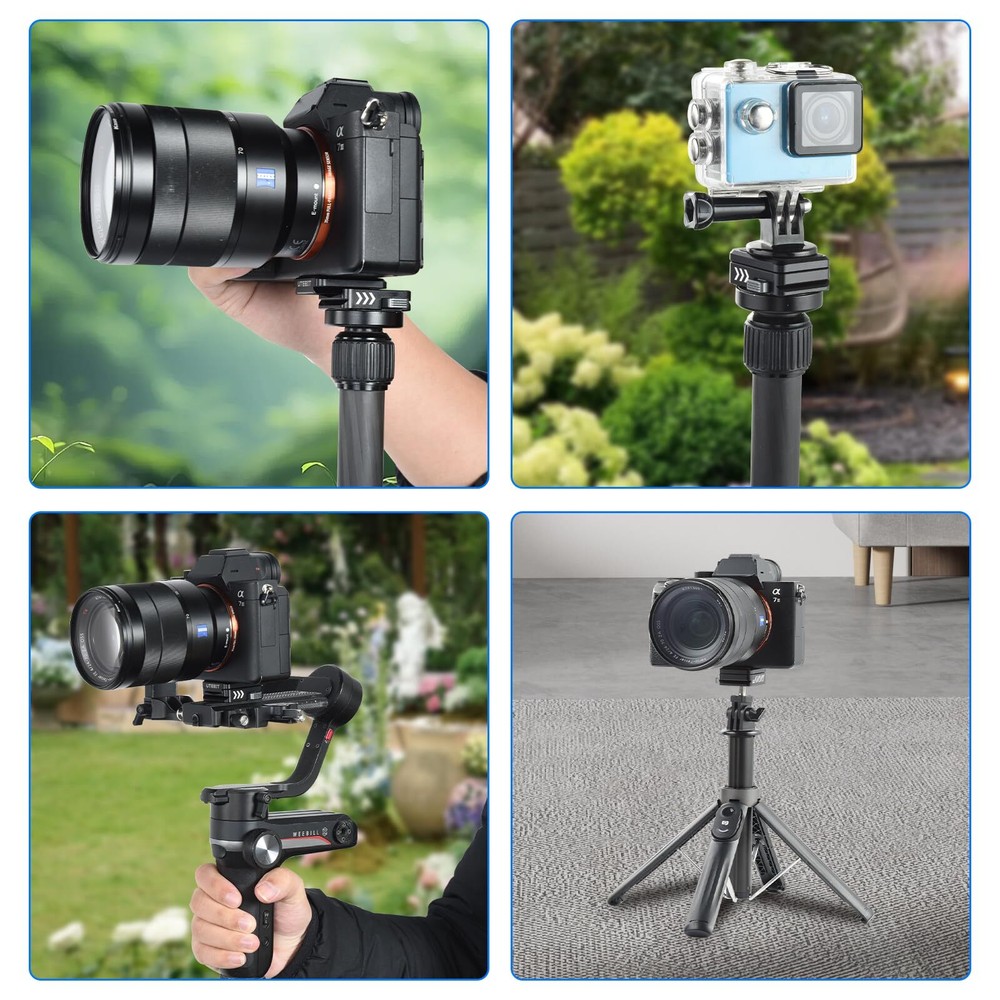 38mm Arca Swiss Quick Release Plate 1/4'' Screw Quick Setup Mount Compatible ...