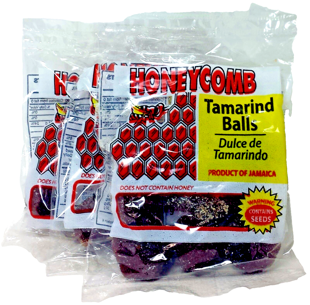 Honeycomb Tamarind Balls - Jamaican style - (3 - Pack)