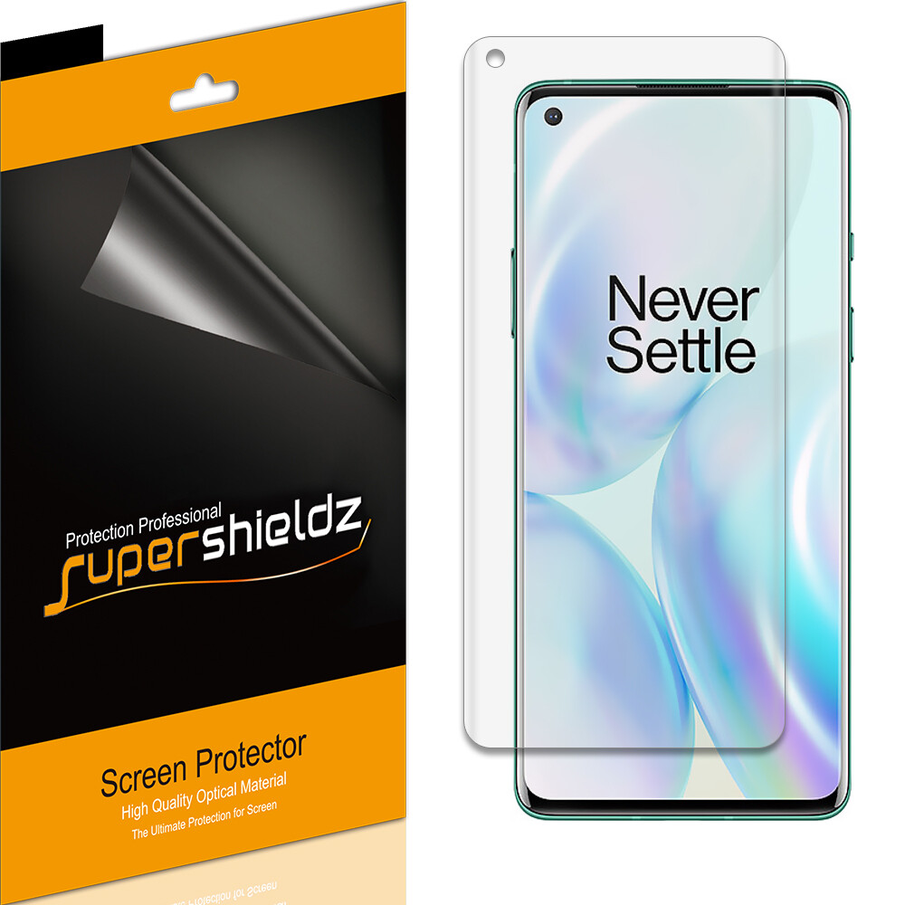 [2-Pack] Supershieldz Clear Screen Protector for OnePlus 8