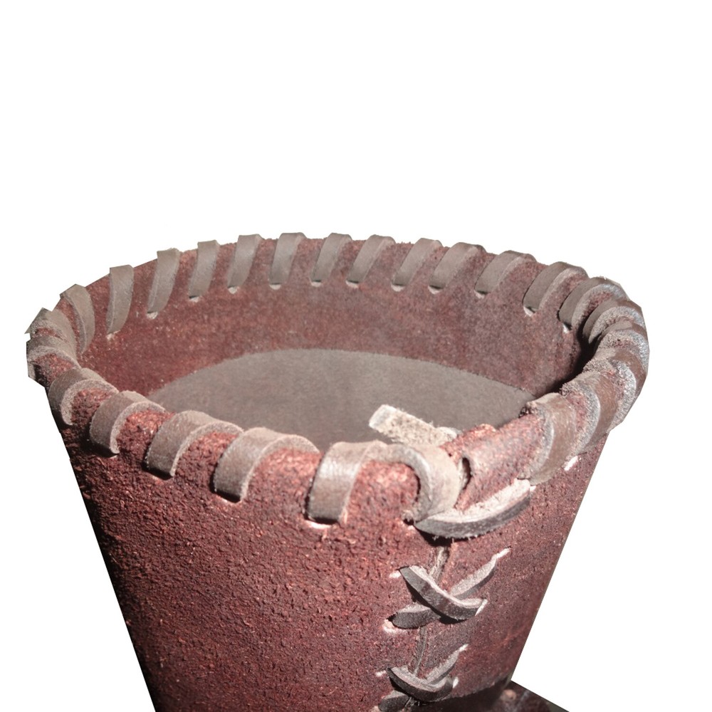 Leather Hunter Quiver Brown - LARP Quiver E404