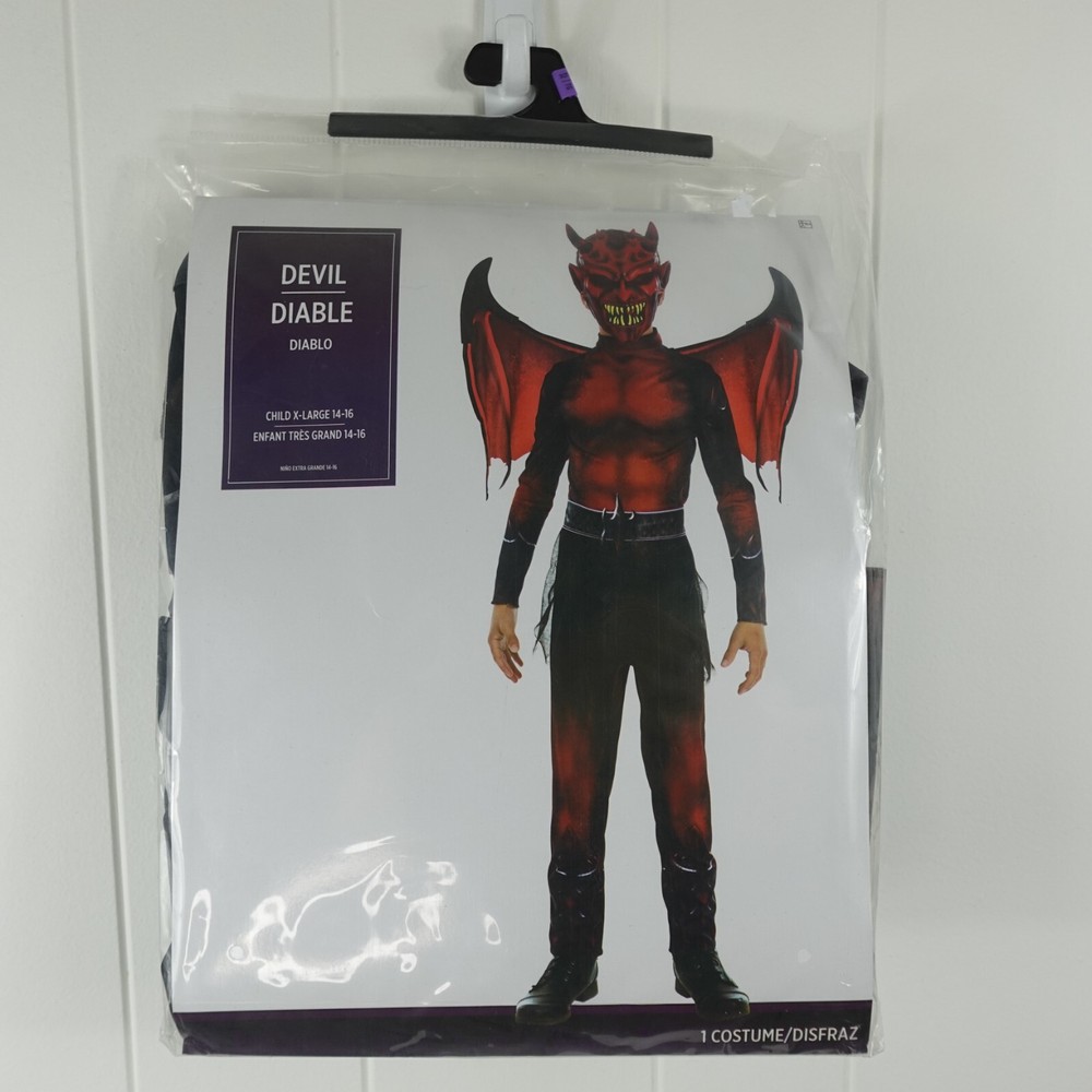 Devil Boys Costume X-Large 14-16