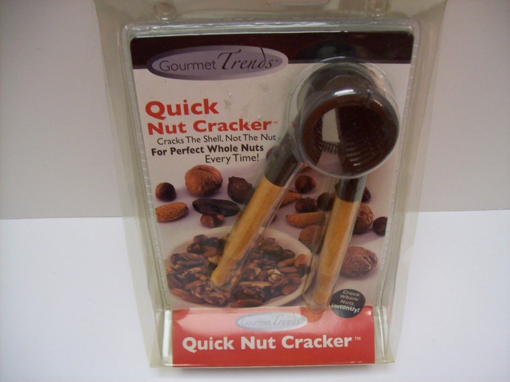 Nut Cracker- Heavy Duty Sheller - Handheld Quick - Whole Nuts - NEW/Sealed