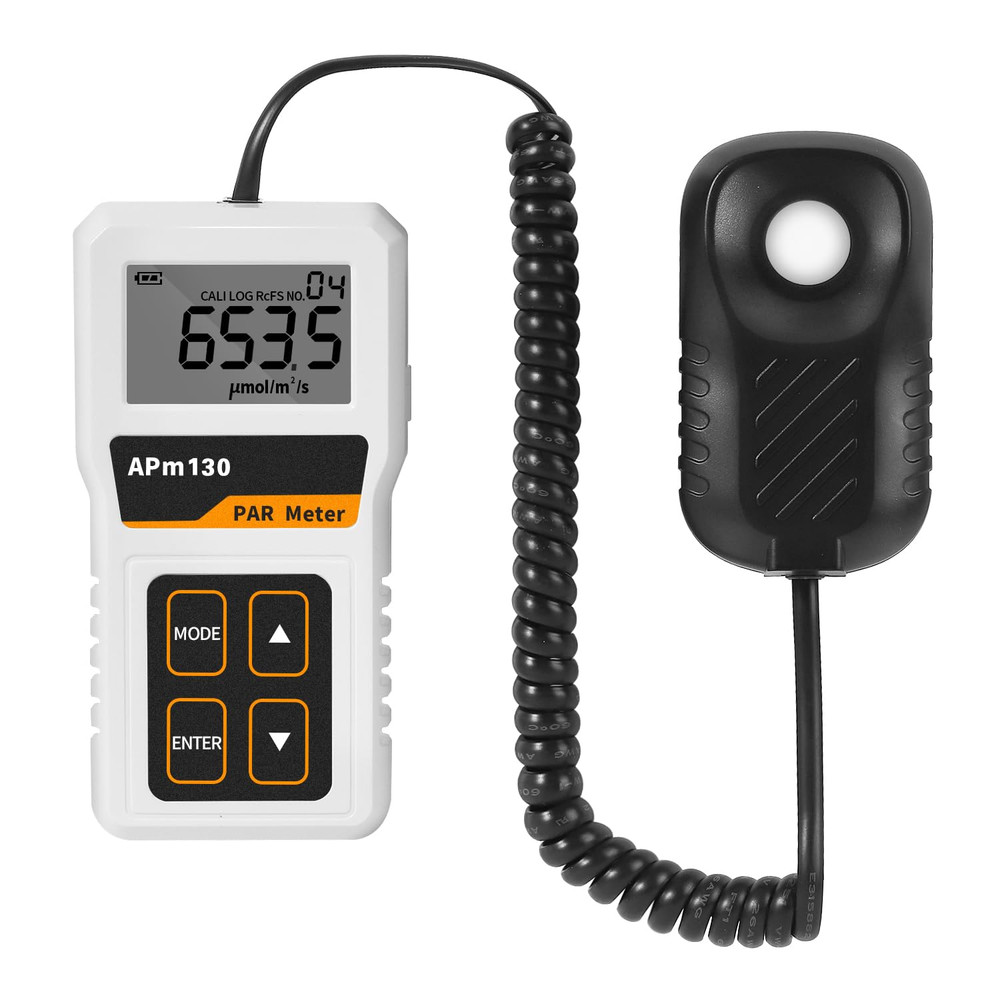 PAR Meter for LED Grow Lights,High Precision and Split Design PPFD Meter with 40