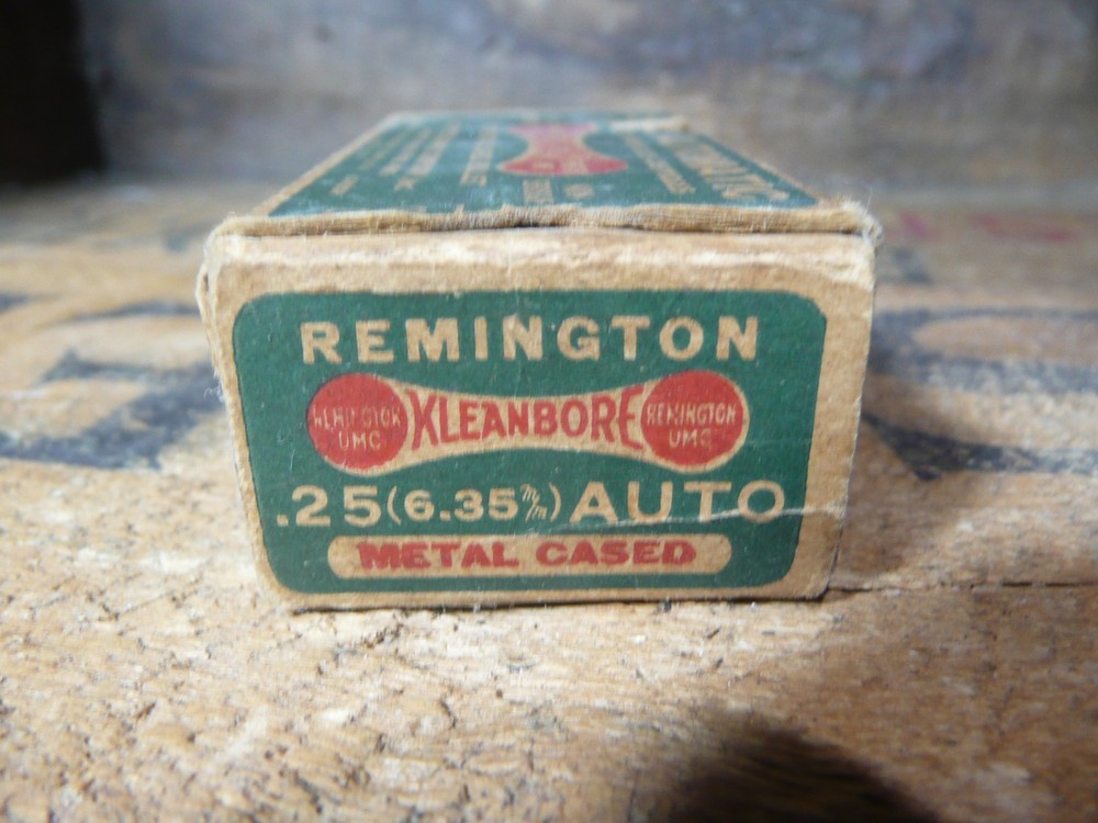 Vintage Kleanbore Empty Boxes .25 and .22