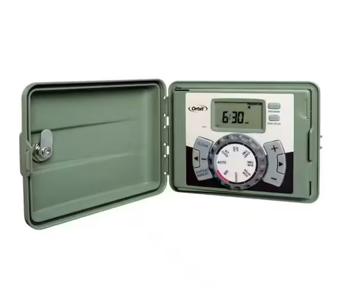 Orbit 6-Station all Weather Easy-Set Logic Indoor/Outdoor Sprinkler Timer