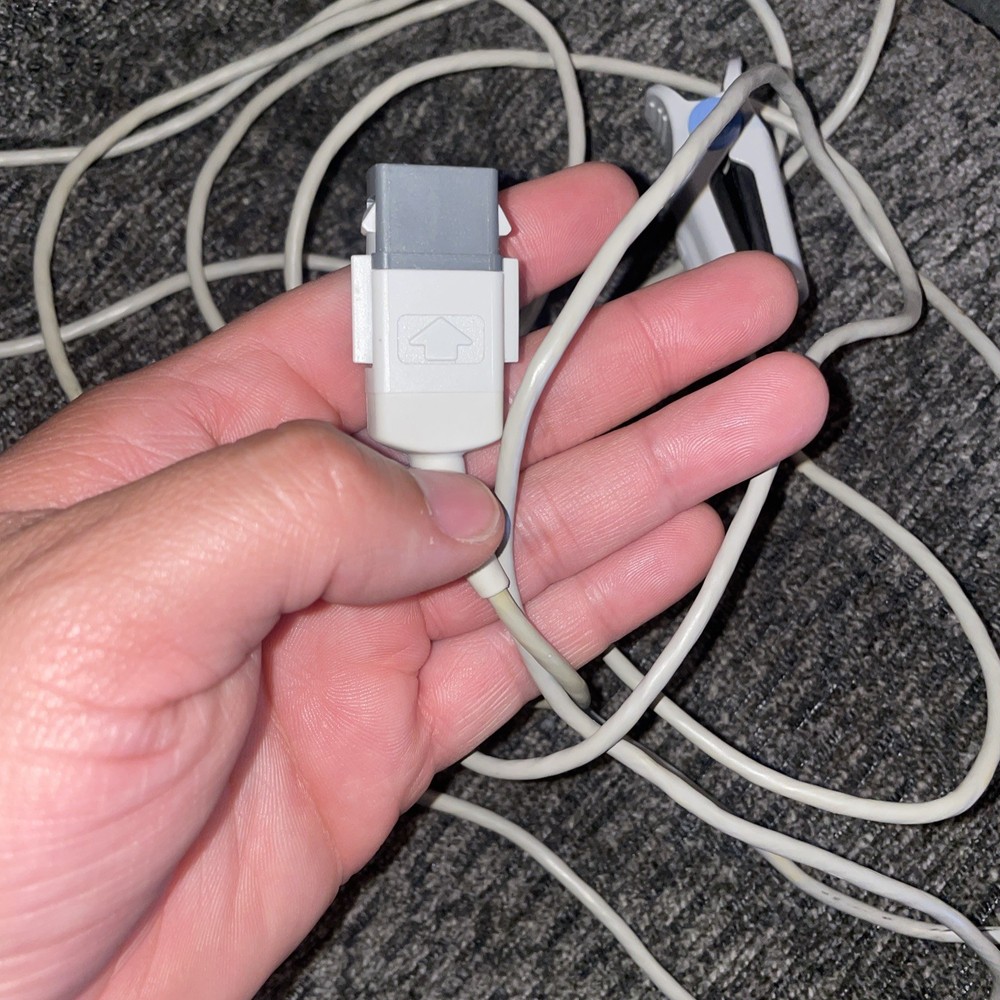 GE TruSignal SpO2 Oxy Tip + AllFit Oximeter Sensor
