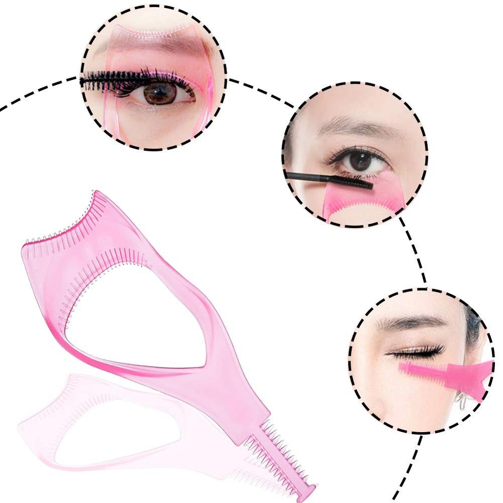 2 Pack Makeup Eyelash Shield Applicator Guide Mascara Shield Applicator Tool
