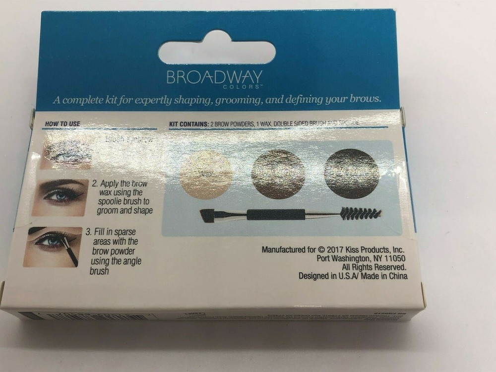 2 Pack Broadway Eyebrow Kit Choose From BW02 or BW03