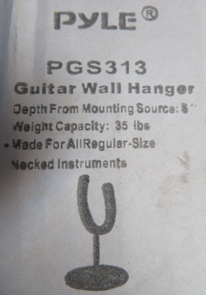 Brand New Pyle Guitar Wall Hanger *