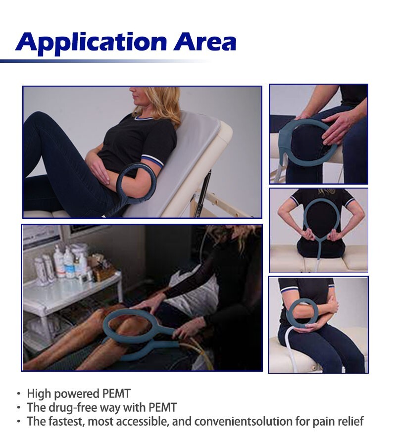 PEM Pmst Loop Physio Magneto Therapy Relax Massage Device with Large Double Loop