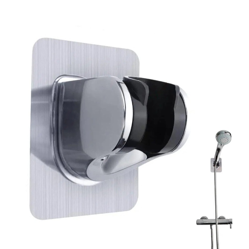 Adjustable Shower Head Holder Suction Cup Handheld Showerhead Wall Mount Bracket