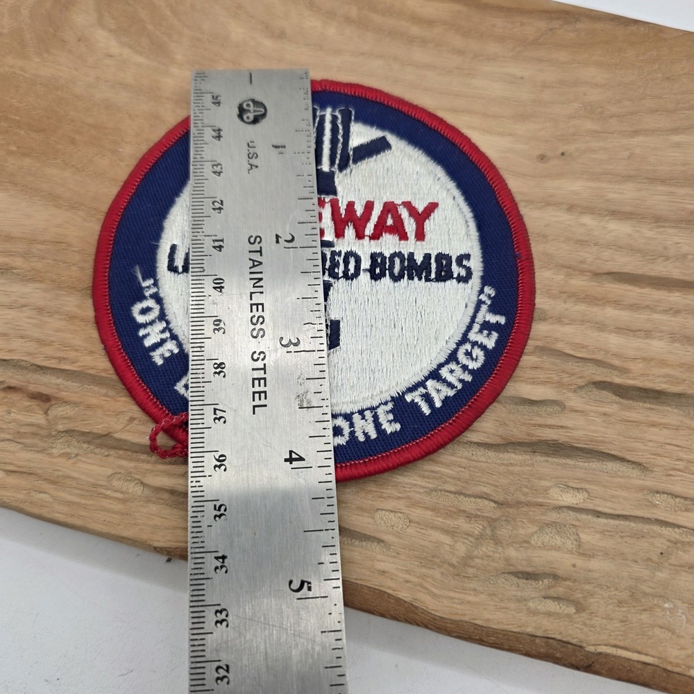 PAVEWAY Laser Guided Bomb LGB USAF NAVY USMC Squadron Weapon Patch