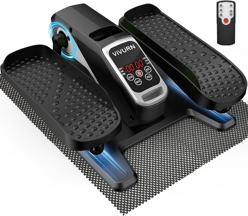 Under Desk Elliptical 12 Speed 5 Mode Mini Motorized Leg Exerciser While Sitting