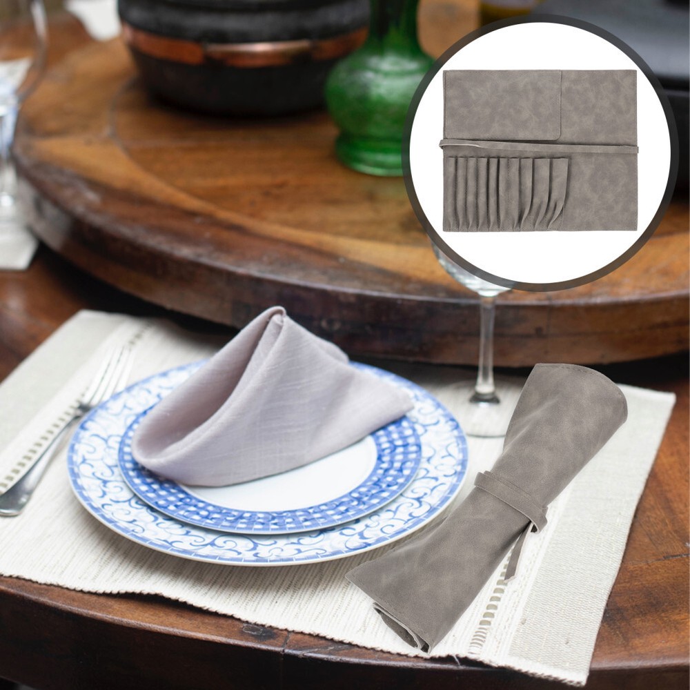 Outdoor Camping Practical Silverware Holder Silverware Organizer