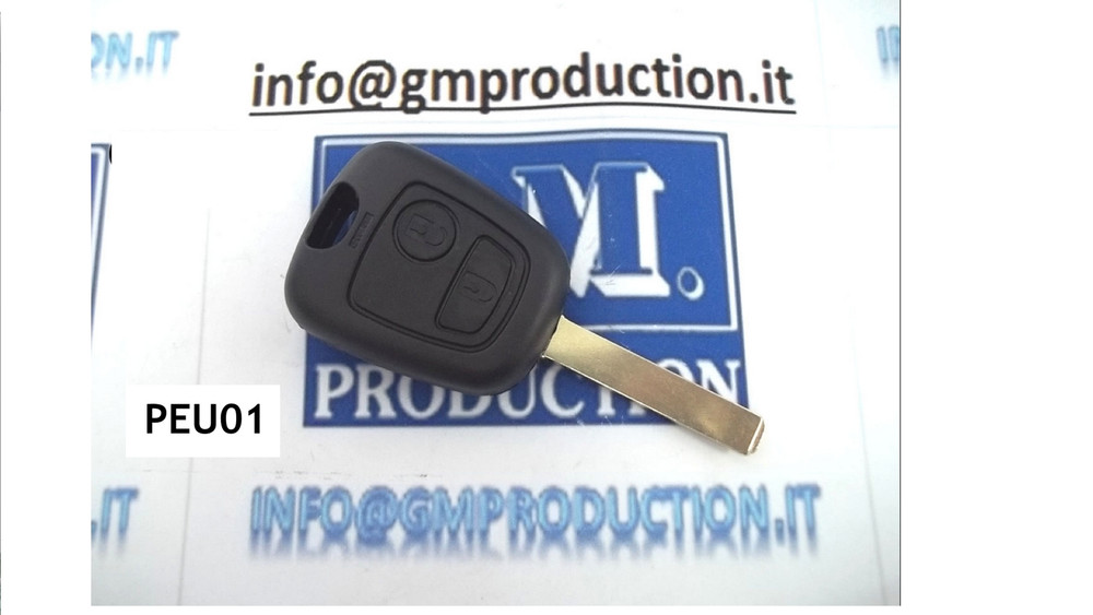 Case Shell Cover Key For Remote Control Peugeot 107 207 307 Without Logo -empty