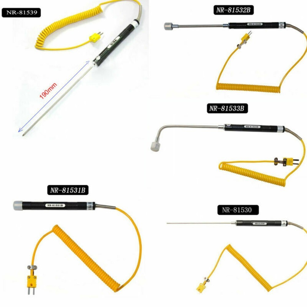 K Type Thermocouple Surface-Temperature Probe Sensor 500°C For Thermometer 81531